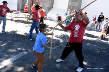 Juegos y deportes tradicionales y música popular en San Juan (Reportaje Antonio Alí, Francisco Javier Santana y TA)